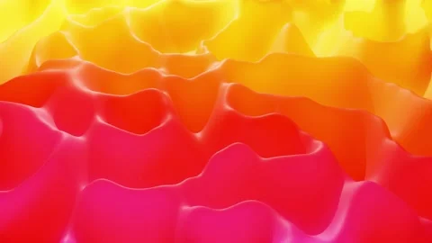 Stylish abstract looped background, changing surface of soft translucent Stock Footage 136354982