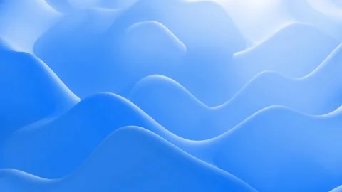 Stylish abstract looped background, changing surface of soft translucent Stock Footage 137488053