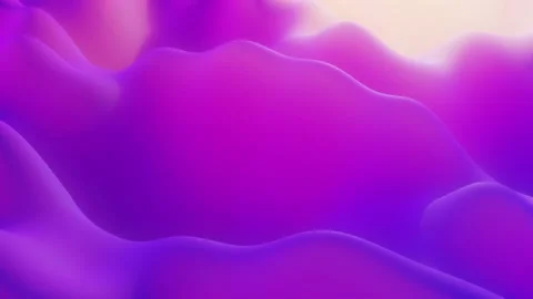 Stylish abstract looped background, changing surface of soft translucent Stock Footage 137490344