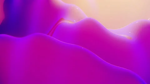 Stylish abstract looped background, changing surface of soft translucent Stock Footage 137490417