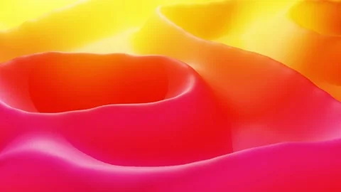 Stylish abstract looped background, changing surface of soft translucent Stock Footage 137490739