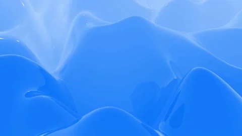 Stylish abstract looped background, changing surface of soft translucent Stock Footage 140267426