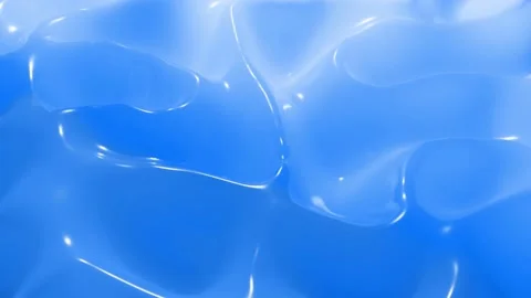 Stylish abstract looped background, changing surface of soft translucent Stock Footage 140267494