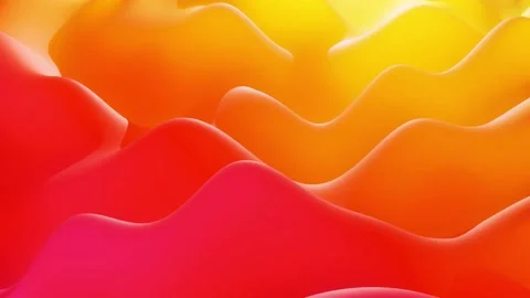 Stylish abstract looped background, changing surface of soft translucent Stock Footage 140267577
