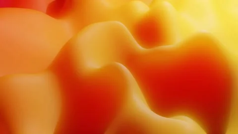 Stylish abstract looped background, changing surface of soft translucent Stock Footage 140267710