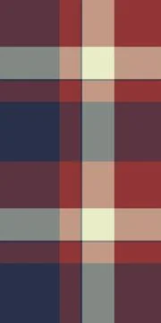 Stylish abstract plaid pattern in muted autumnal tones. Perfect for textile d Stock Illustration
