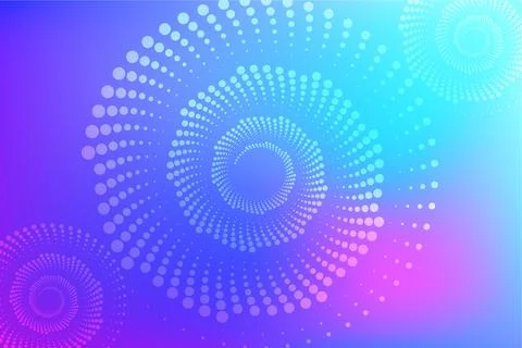 Stylish abstract spiral background Stock Illustration