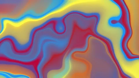 Stylish Abstract Wavy Dynamic Graphic. Creative Liquid Concept Stock Footage 146688651