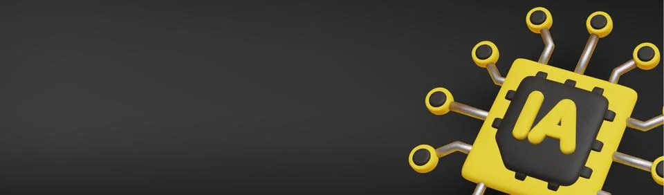 Stylish AI neural processing unit drives progress in robotics, big data, and Illustrazione stock