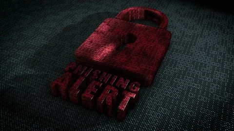 Stylish and hyper realistic 3D CGI render of a stylised system security Stock Footage 198171233