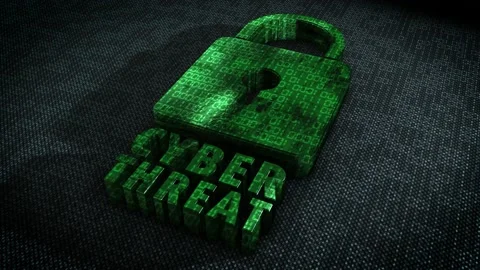 Stylish and hyper realistic 3D CGI render of a stylised system security Stock Footage 198171392