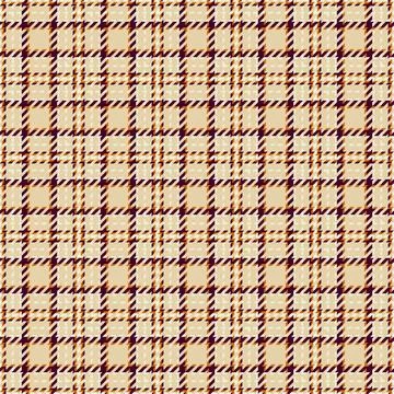 Stylish autumnal houndstooth check pattern.  Perfect for textile design, fash Illustrazione stock