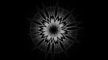 Stylish background of complex floral mandala - seamless looping (FULL HD) 스톡 동영상 86037170