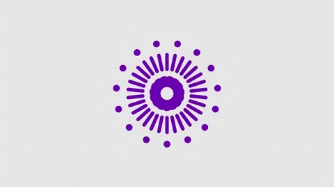 Stylish background effects collection, flat circles exploding. Dynamic 2D shapes Stock Footage 267693867