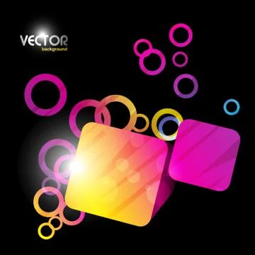 Stylish background Stock Illustration