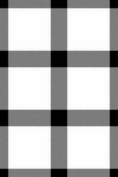 Stylish black and white plaid pattern, perfect for textile design, apparel, o Stock Illustration