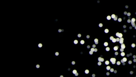 Stylish black white background with blurred lights in dynamic motion (4K) Stock Footage 126047090