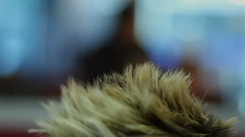 Stylish Blonde Mohawk at Salon Stock Footage 10722709