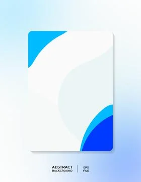 Stylish Blue Abstract Background Design perfect for presentations websites and Stock Illustration
