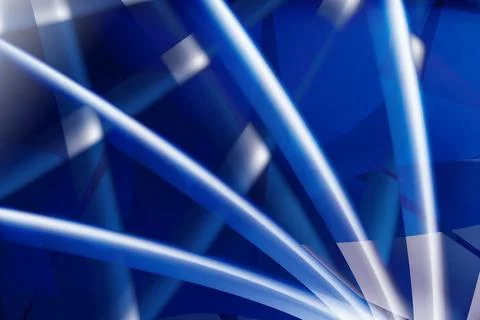 Stylish Blue Network Pattern Illustration イラスト素材