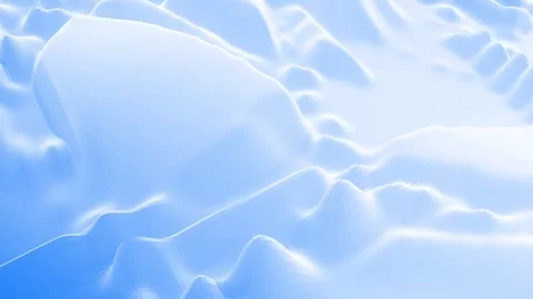 Stylish blue white creative abstract low poly background in 4k. Abstract wavy Stock Footage 138105361