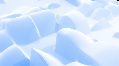 Stylish blue white creative abstract low poly background in 4k. Abstract wavy Stock Footage 141679723