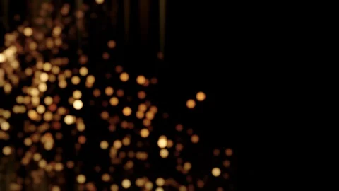 Stylish bokeh background - blurred lights in dynamic flow (4K) Video stock 126043041