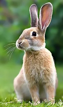 Stylish bunny Stock Photos