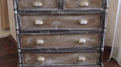 Stylish Cabinet with drawers. Vidéo 57902082