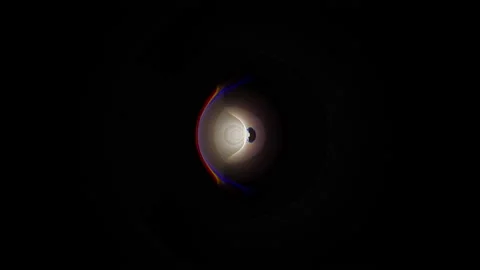 Stylish caustic mobile screensaver. Stock Footage 141473281