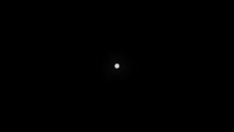 Stylish Circle Burst Line Explosion Animation 4K Black Screen Loop FX 库存影片 333596797
