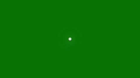 Stylish Circle Burst Line Explosion Animation 4K Green Screen Loop FX 库存影片 333596799
