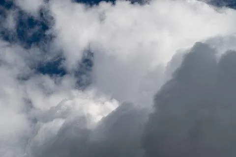 Stylish cloud illustration emphasizing negative space for visual appeal. Mini Stock Photos