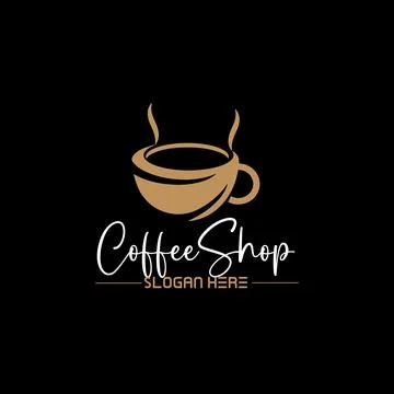 Stylish Coffee Cup Stock Illustration