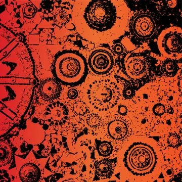 Stylish colored pattern mosaic  for modern  background Stock Illustration