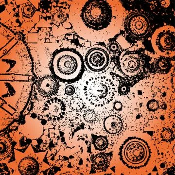 Stylish colored pattern mosaic  for modern  background Stock Illustration