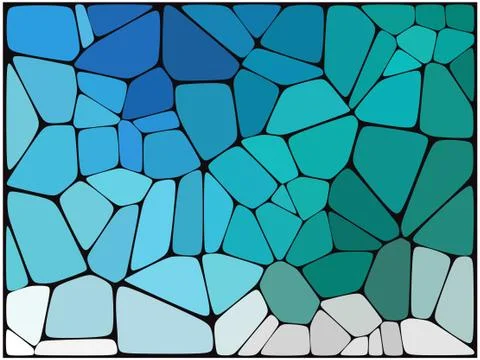 Stylish colorful mosaic pattern Illustrazione stock