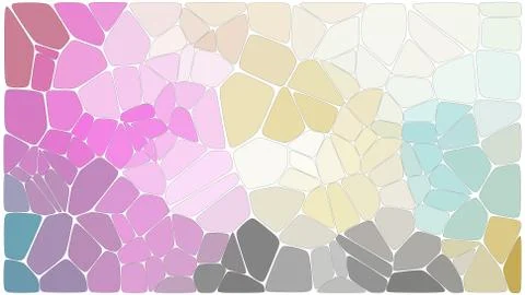 Stylish colorful mosaic pattern 스톡 일러스트