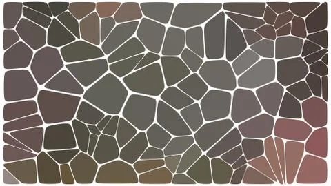 Stylish colorful mosaic pattern Illustrazione stock