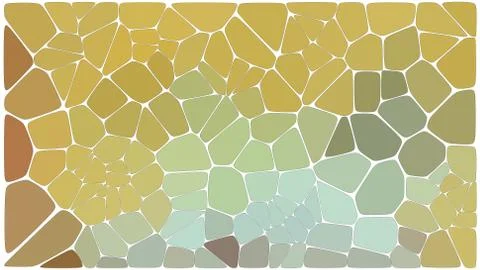 Stylish colorful mosaic pattern Illustrazione stock