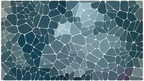 Stylish colorful mosaic pattern Illustrazione stock