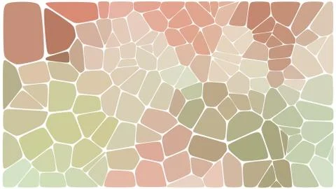 Stylish colorful mosaic pattern Illustrazione stock