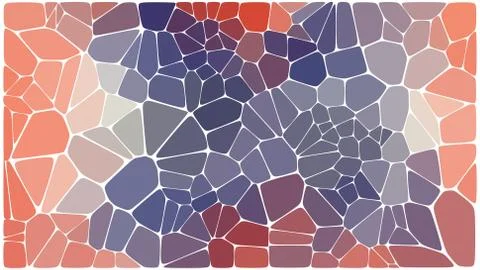 Stylish colorful mosaic pattern 스톡 일러스트