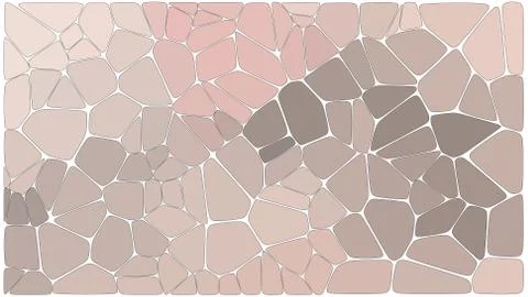 Stylish colorful mosaic pattern Illustrazione stock