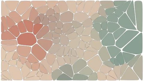 Stylish colorful mosaic pattern Illustrazione stock