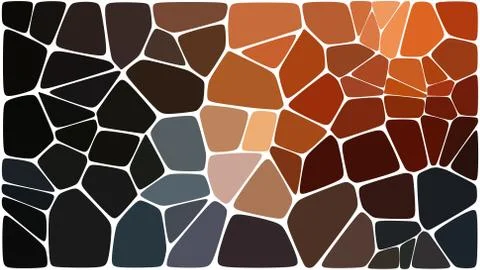 Stylish colorful mosaic pattern 스톡 일러스트