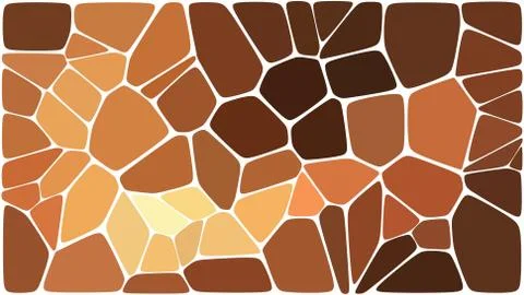 Stylish colorful mosaic pattern 스톡 일러스트