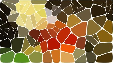 Stylish colorful mosaic pattern 스톡 일러스트