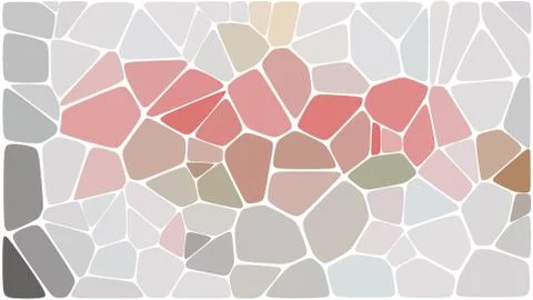 Stylish colorful mosaic pattern 스톡 일러스트