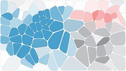 Stylish colorful mosaic pattern 스톡 일러스트